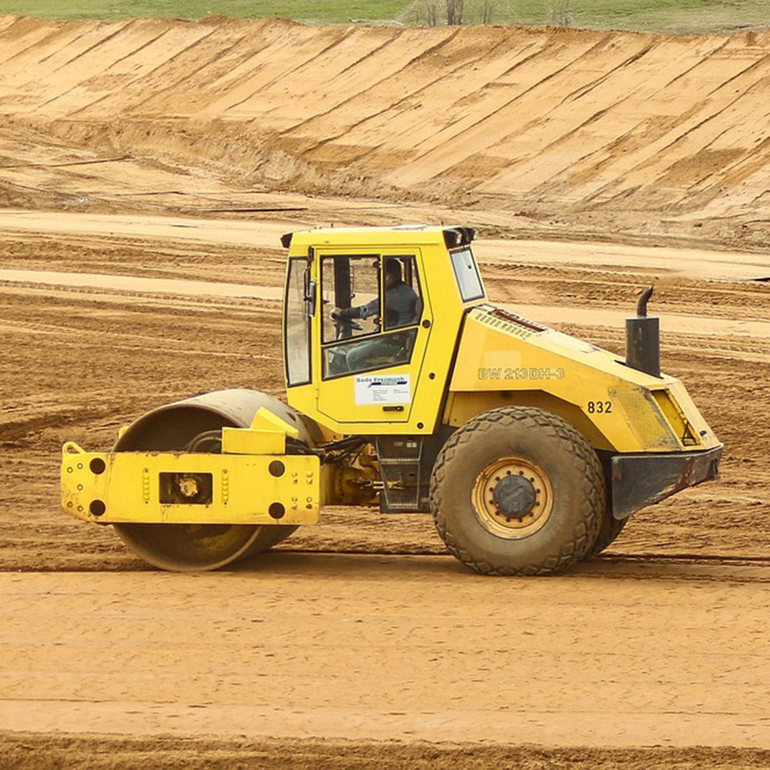 SITENAV machine control for compactor