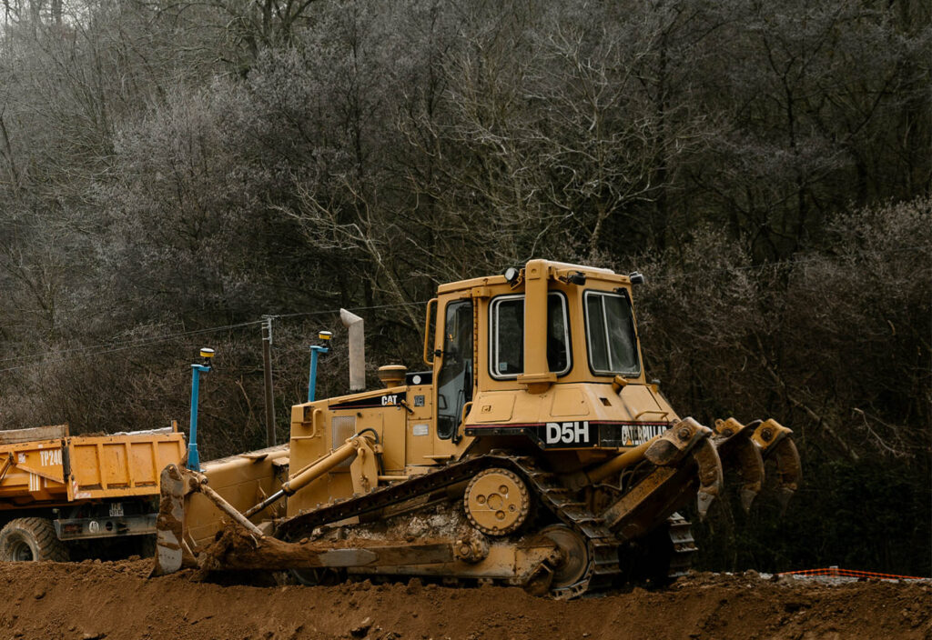 sitenav guidage bulldozer 3D