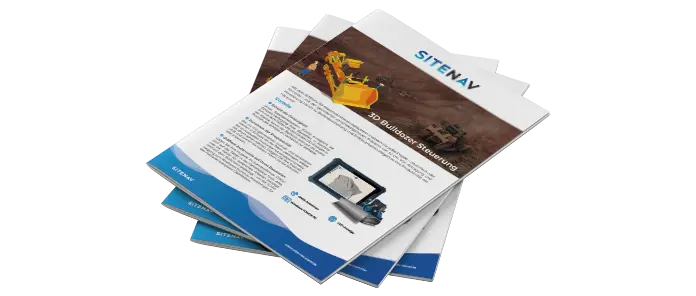 Geschäftsdatenblatt Bulldozer