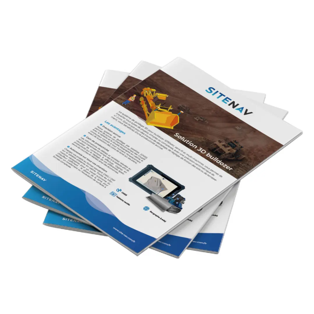 Guidage 3D sitenav bulldozer