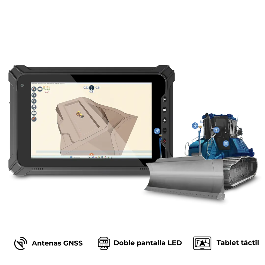 solución de guiado de bulldozers SITENAV