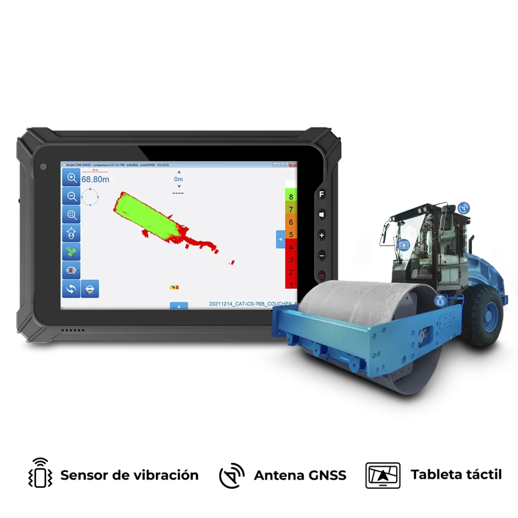 SIETNAV Control de máquina compactadora